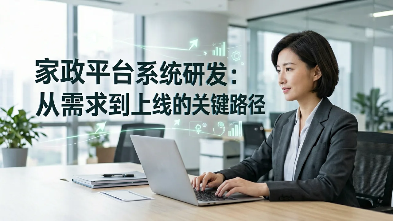 家政平台系统研发：从需求到上线的关键路径